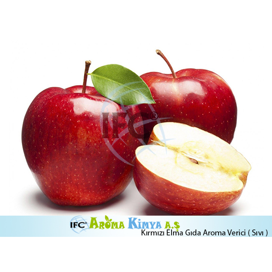 Kırmızı Elma Gıda Aroma Verici ( Sıvı )
